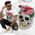 KOSZULKA HORROR SKULLPINK